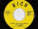 Northern Soul 45 - J.J. Barnes - Won't You Let Me Know - Rich - mp3