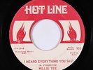Sweet Soul Jazz 45 - Willie Tee - I Heard Everything - Hot Line - mp3