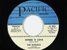 Sweet/Northern Soul 45 - Monzas - Where Is Love/Baby You Know - Pacific VG+ mp3