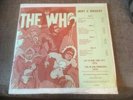 THE WHO MODS & ROCKERS LIVE NYC 1973 & SAN FRAN 1974 DOUBLE LP EX/EX