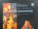 Cecil B DeMille's THE TEN COMMANDMENTS Movie Soundtrack - 1956 Mono Vinyl 2-LP