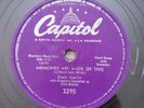 Dean Martin Changes Memories Are Made Of This 78 RPM Capitol 3295
