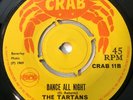 TARTANS   Dance all night / DERRICK MORGAN   First taste of love CRAB 11 7in EX+