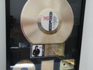 Michael Jackson BAD Gold RIAA Award (goldene Schallplatte)