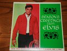ELVIS PRESLEY VINYL 10 INCH SEASONS GREETINGS FROM ELVIS 1/2 HOUR CHRISTMAS SHOW