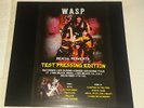 W.A.S.P, Sexual Perverts  LP SEALED NEW  TEST PRESSING WASP