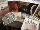 WOODSTOCK STARS 12 VINYL LP LOT: Janis Winter Heat Sha Na Na CSN Leslie West