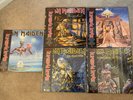 5 X IRON MAIDEN VINYL LIMITED EDITION PICTURE DISCS - ALL SEALED AND BRAND NEW