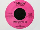 INFORMERS Sweet/No Soul REPRO WHITE WAX 45rpm Hard Way To Go/If You Love Me HEAR