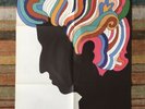 Bob Dylan Greatest Hits Original 1967 USA Vinyl LP Shrink Milton Glazer Poster