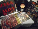 Kiss Alive II Double Vinyl Gatefold 2 LP  w/TATTOOS Evolution Booklet 1977 NBLP