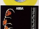 ABBA  - Eagle - Thank You For the Music - 7 Inch YELLOW Vinyl Single - SWEDEN