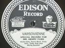 Special Edison Diamond Disc Made For Henry Ford Varsoviene