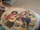 KENNY ROBERTS AND THE DOWN HOMERS PICTURE DISC RECORD 78,vogue r736,out west