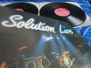 SOLUTION ?? SOLUTION LIVE ?? PERFECT CONDITION MINT SKY 1st PRESS ROCK FUSION