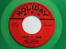 LADDERS Doo Wop GREEN WAX 45rpm Counting the Stars b/w I Want To Know LISTEN