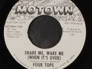 FOUR TOPS: Shake Me, Wake Me / Same 45 (dj) Soul