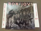 BON JOVI SLIPPERY WHEN WET LP W/ LYRIC SLEEVE 