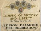 Rare Sleeve For Thomas Edison Diamond Disc Record Speech 