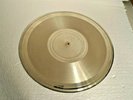 VINTAGE UNKNOWN STAMPER Metal Master Disc RECORD