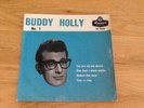 BUDDY HOLLY NO 1 NO:- 0E 9456. EP PICTURE SLEEVE YOU ARE MY ONE DESIRE BLUE DAYS