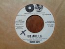MOTOWN PROMO   MARVIN GAYE 45 TAMLA 54107 WHITE DJ NM SOUL / How Sweet It Is