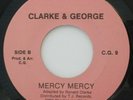 RARE ROOTS REGGAE - BABYLON DREAD - CLARKE AND GEORGE - MERCY MERCY 7
