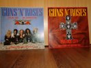 GUNS N ROSES VINYL BUNDLE  X5 paradise city,welcome to the jungle,its so easy