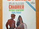 AMS 16107 - CHABRIER - ESPANA DANSE SLAVE - PAUL PARAY - RARE VINYL LP RECORD.