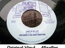 BENJAMIN & THE RIGHT DIRECTION 'Light Of My Life' NM STAMPED Northern Soul 45