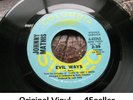 JOHNNY MATHIS promo 'Evil Ways' VG++ with Cover ORIGINAL Northern Soul 45