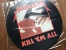 Metallica Kill 'em All Picture LP Megadeth Slayer Vinyl