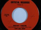 R&B Mod Rocker 45 LARRY DALE GROUP Night Train CRYSTAL VG+ HEAR