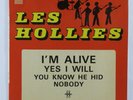 Rock 45 HOLLIES I'm Alive ODEON france 4-song EP picture sleeve HEAR