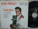 Elvis Presley - Teddy Bear / Loving You - RARE WITH Parentheses USA 45 rpm + P/S
