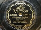 JAZZ: FESS WILLIAMS & HIS ROYAL FLUSH ORCH- ‘HOT MAMMA’ VICTOR 22864 - UNCOMMON