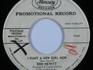 Rockabilly 45 BEN HEWITT I Want A New Girl Now MERCURY promo HEAR