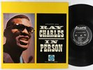 Ray Charles - In Person LP - Atlantic Black Label Mono DG VG+
