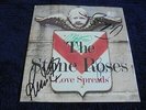 The Stone Roses - Love Spreads 1994 UK 45 GEFFEN FULLY SIGNED/AUTOGRAPHED