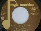 Modern Soul RITA JOHNS A Little Bit Of Love / Gypsy Man VG+ RARE