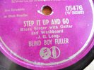 Blues Delta Guitar Blind Boy Fuller Step It Up And Go OK 5476 1940 E/E-