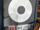 Elvis Presley Burning Love RCA In-House LP Award goldene Schallplatte