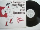 JOAN BAEZ Diamonds and Rust In The Bullring * ORIGINAL Virgin LP 1989