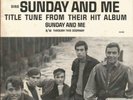 JAY & THE AMERICANS *Sunday And Me* 1965 Promo W/ Picture Sleeve UA 45rpm
