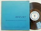 Mozart  Divertimento / Trio Pasquier RARE LP Discophiles Francais DF 45