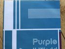 Small World Purple Rare Mod Revival One Sided Single