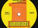 Carlton And The Shoes Love Me Forever / Never Let Go  7
