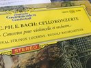 DGG RED STEREO SLPM 138816 FOURNIER CELLO CONCERTOS BOCCHERINI CPE BACH LP Mint