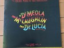 Al Di Meola John McLaughlin Paco De Lucia FRIDAY NIGHT IN SAN FRANCISCO Vinyl LP