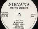 NIRVANA - IN STORE SAMPLER (Demo and Live Tracks) Promo LP Vinyl Rare